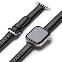 Correa Cuero Ringke Para Apple Watch 38 40 41 42mm Padded Slim Negro