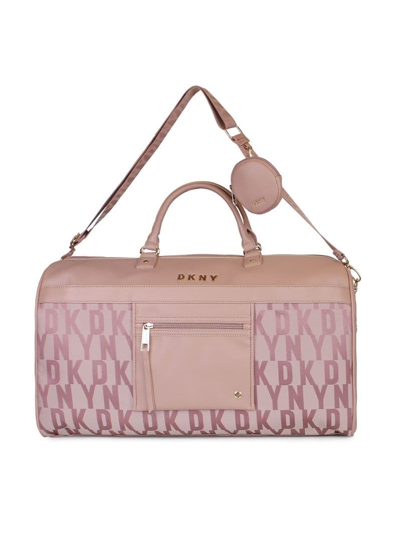 Bolso con Monedero Iconic Rosa Donna Karan Rosado