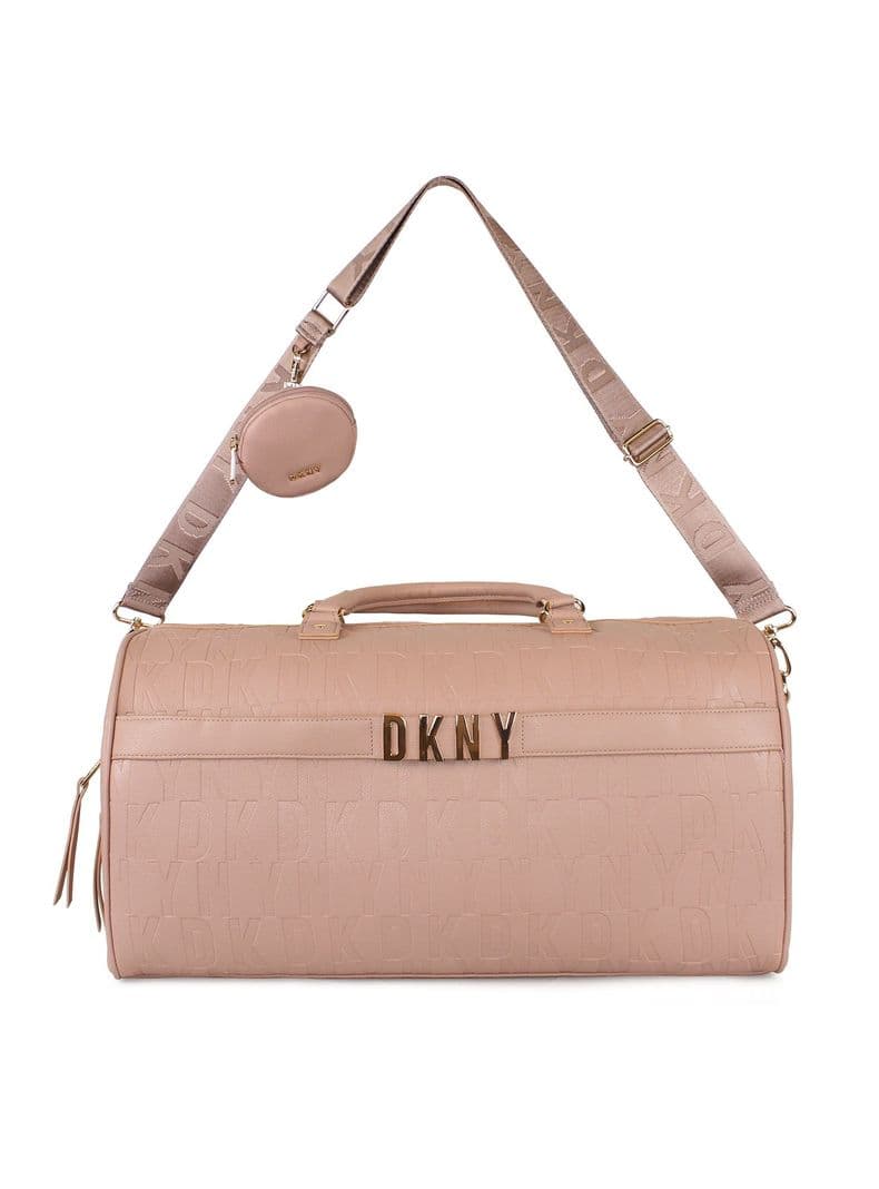 Bolso con Monedero Impressionist Rosa Donna Karan Rosado