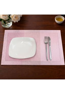 Individual de mesa Nautica Home 45x30cm degrade rosa Rosado