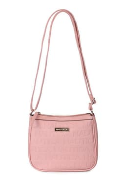 Cartera cruzada Princess rosada Nautica Rosado