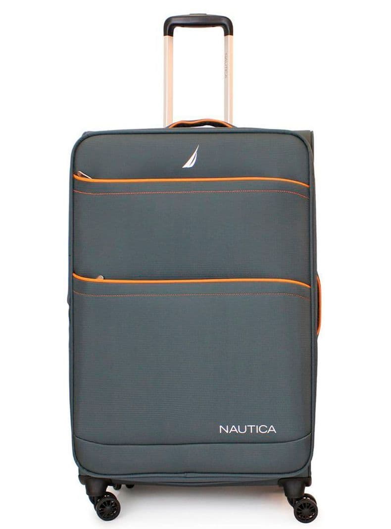 Maleta blanda de tela grande Nautica Lisboa L 23kg gris