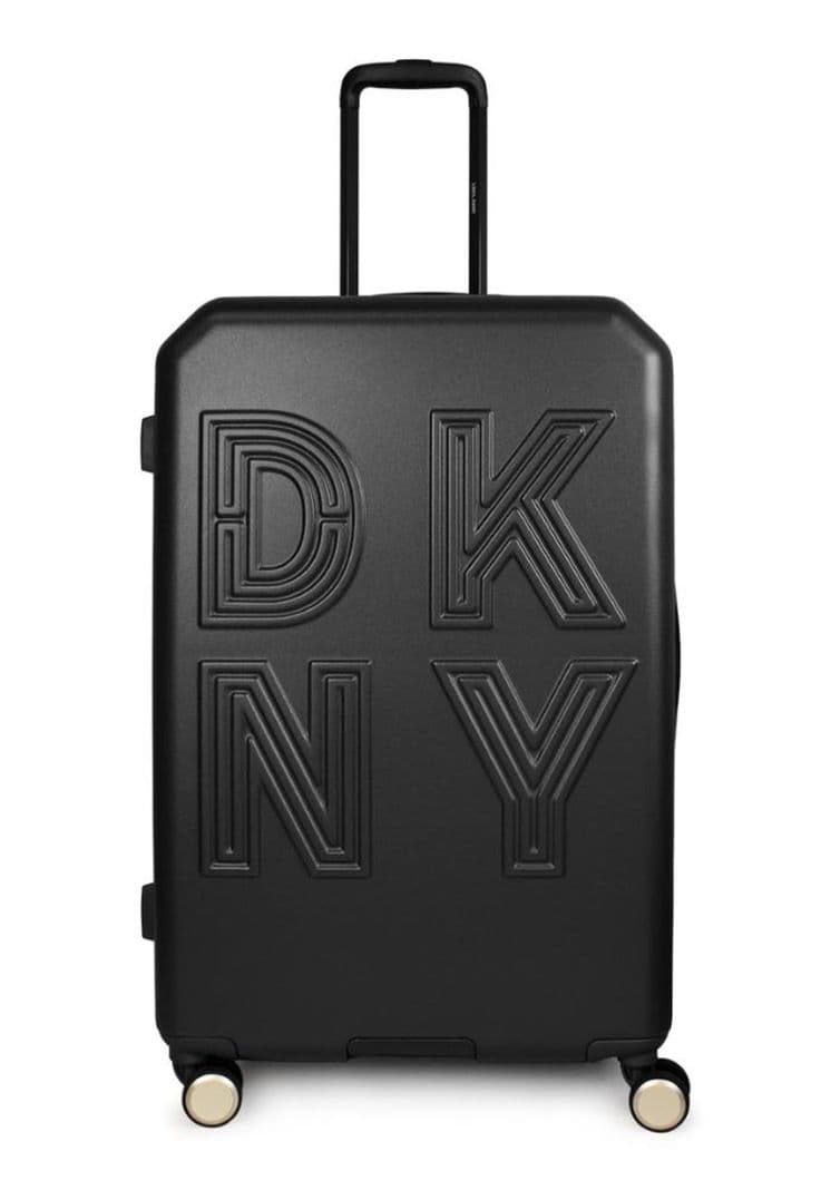 Maleta Donna Karan L grande Lucerna 23kg negra DKNY Negro