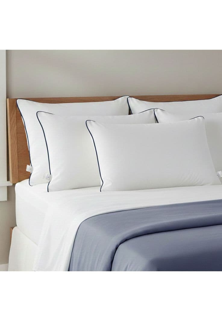 Almohada Nautica Home Queen 50x76cm Hipoalergenica Media Blanco
