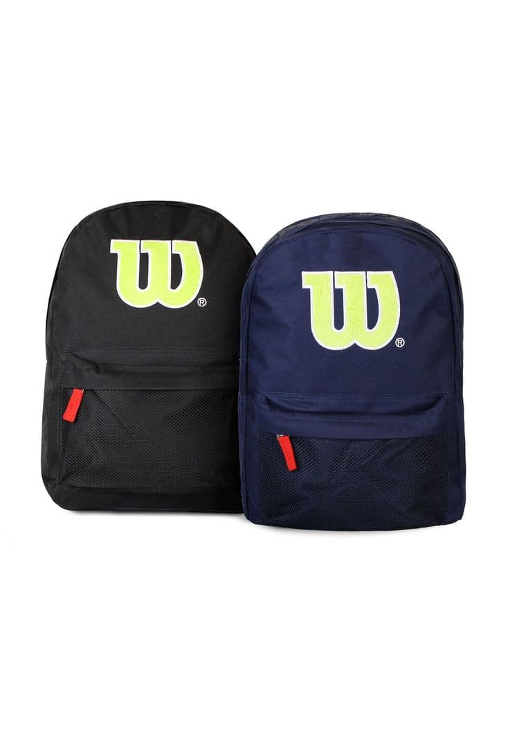 Pack 2 mochilas Wilson San Diego negra y azul Negro
