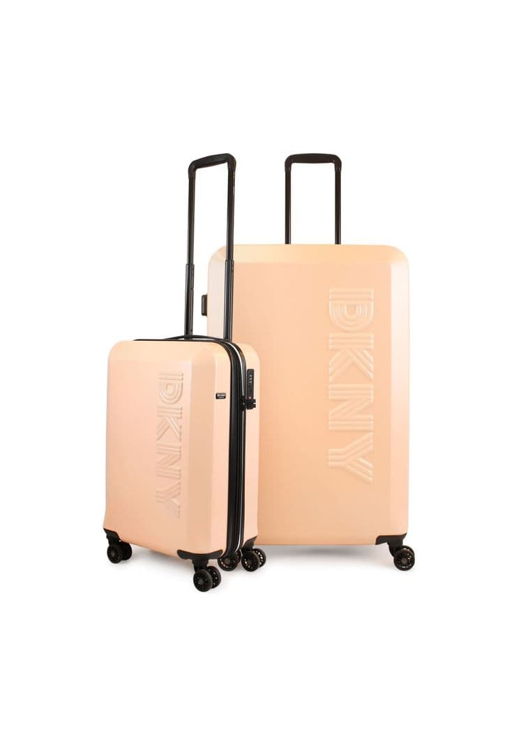 Pack 2 Maletas Donna Karan Lumina S 10kg + L 23kg rosa DKNY Rosado