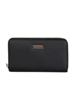 Billetera mujer Calixta negra Kenneth Cole Negro