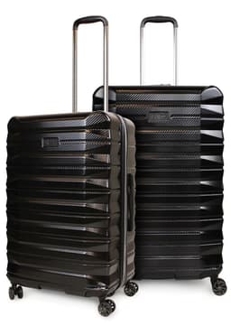 Pack 2 maletas M+L Rocky negra Penguin Negro