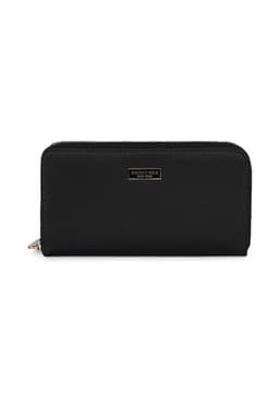 Billetera mujer Felicity negra Kenneth Cole Negro