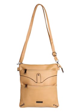 Cartera bandolera Felicia camel Anabella Sachi