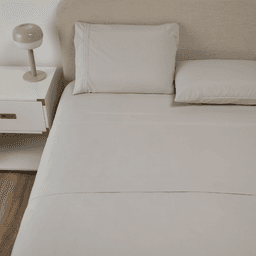 Sabanas 1800 Hotel Ultra Suave Funda Bordada Super King Gris