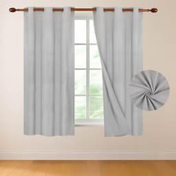 Cortina 100% Blackout 160x107 Casatua Look Lino Set 2 Panos Crema