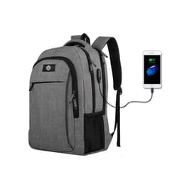 Mochila Notebook Hardley Impermeable Antirrobo Gris