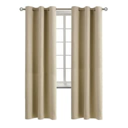 Cortina Blackout Casatua Un Pano 140x220cm Aislante Beige 140 CM