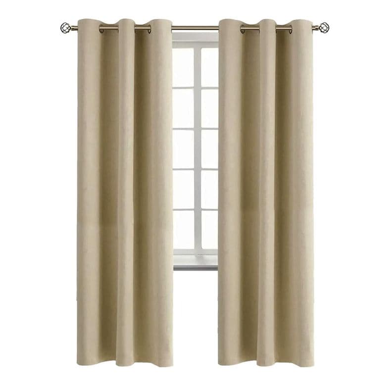 Cortina Blackout Casatua Un Pano 140x220cm Aislante Beige 140 CM