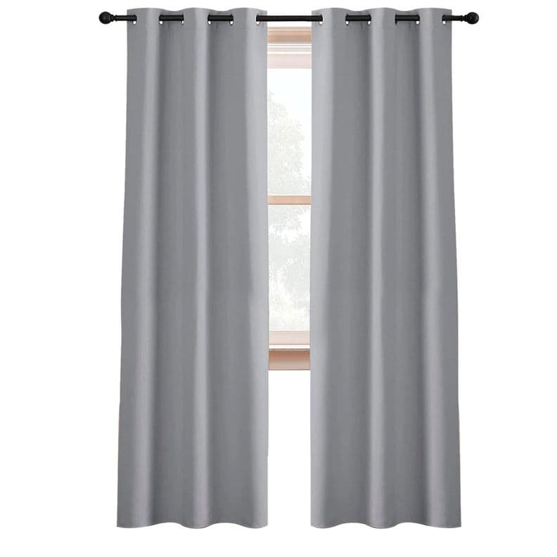 Cortina Blackout Casatua Un Pano 140x220cm Aislante Gris 140 CM