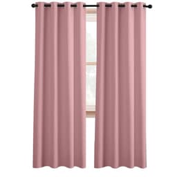 Cortina Blackout Casatua Un Pano 140x220cm Aislante Rosado 140 CM