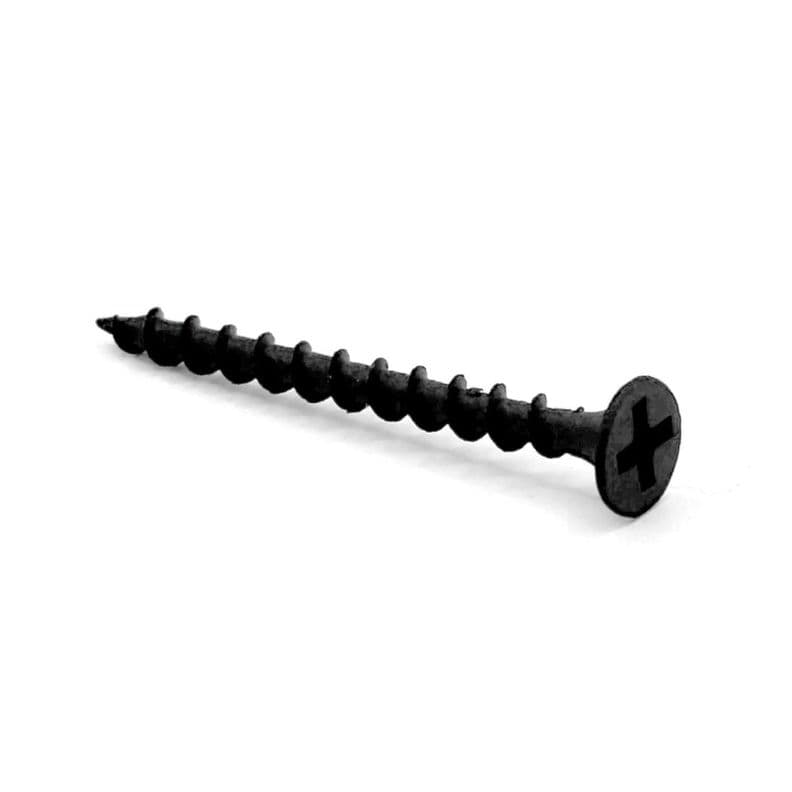 Tornillo Volcanita Wisefix P/fina Crs Negro 6x1 5/8 100u