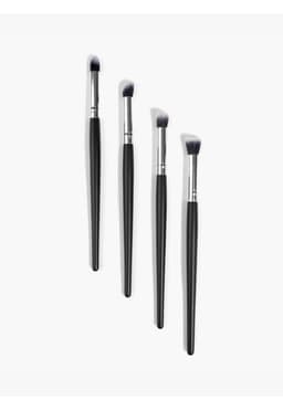 Set De Brochas Para Los Ojos Negro