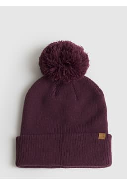 Gorro Patch Alto Invierno Morado