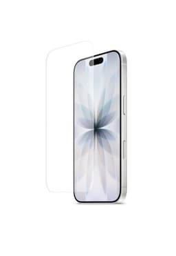 Lamina protectora de hidrogel con filtro de privacidad para iPhone 16 Plus Transparente