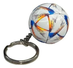 Llavero Pelotas Coleccion Variedad Disenos Blanco