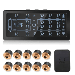 Sensor Monitoreo De Presion De Neumaticos 10 Sensores Tpms