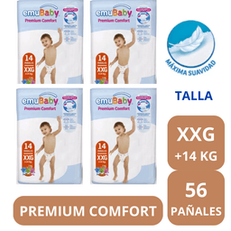 Panal Emubaby Premium Comfort X4 Talla XXG