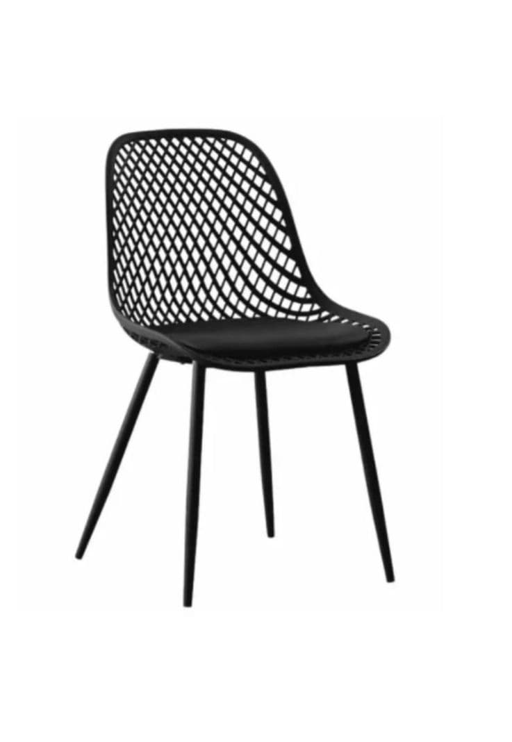 Pack de 2 Sillas Euro Negro