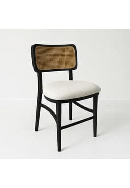 Silla Estonia de Madera Negro