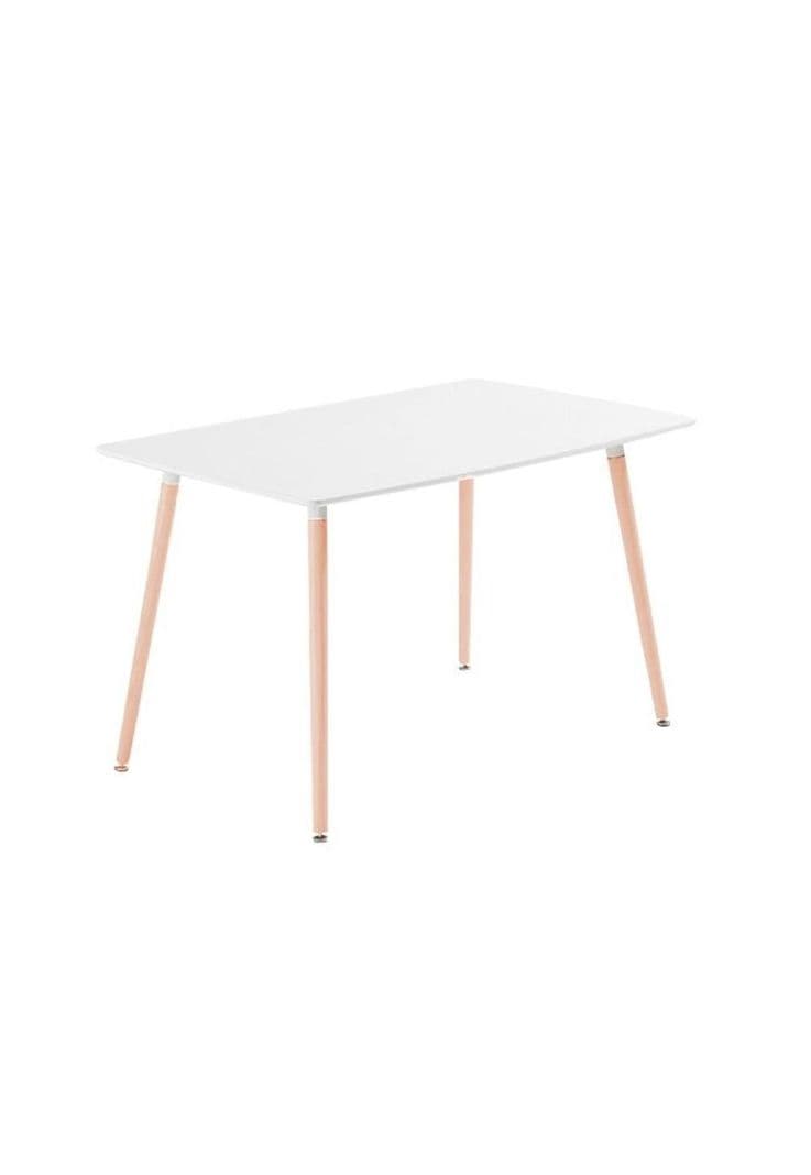 Mesa Eames Rectangular 120x80x75cm Blanco