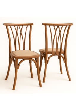Pack de 2 Sillas Crosswood de Madera