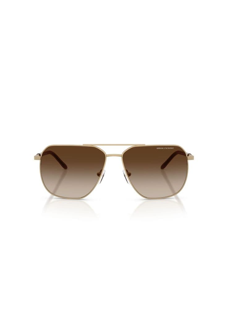 Armani Exchange Lentes de Sol Degradados AX2057S 612113 59 Dorado M
