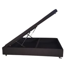CAMA 2M ABATIBLE BAUL FUNCIONAL LINO MARENGO 2 PLAZAS Negro
