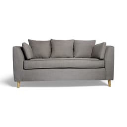 Sofa Estocolmo Lino 3 Cuerpos Gris