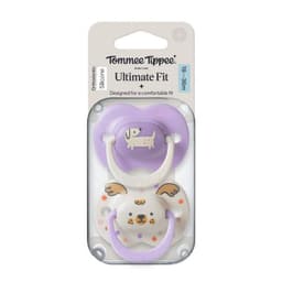 Chupete de silicona Ultimate Fit 2 unidades 18-36 meses nina Morado 1-3 Anos