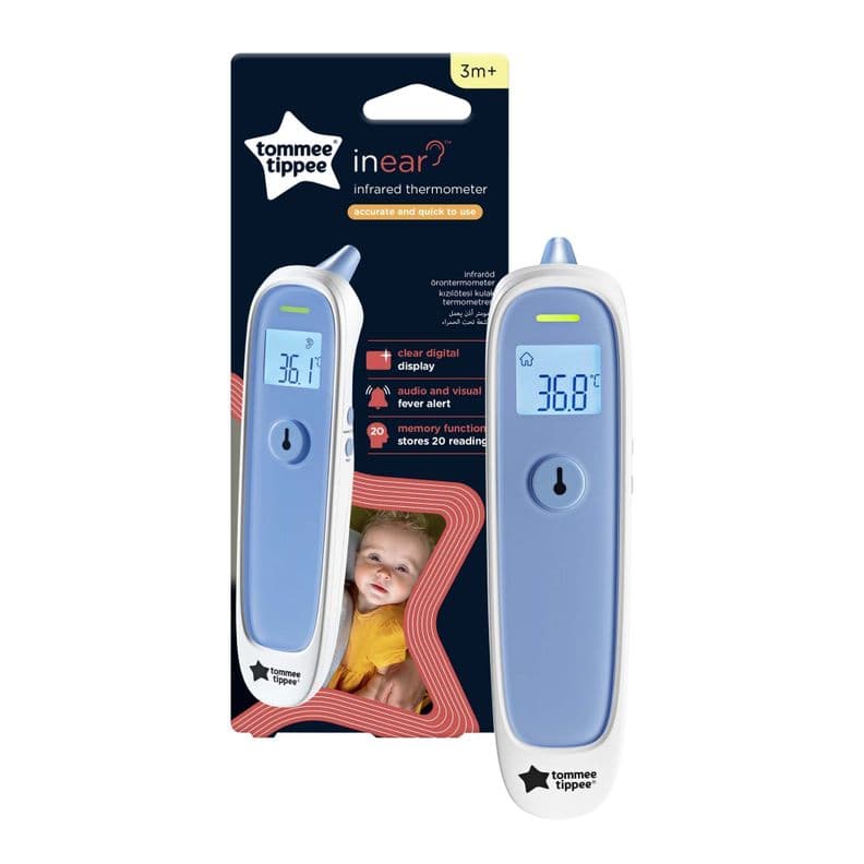 Termometro digital Intra Auricular InEar 3 meses+ Azul