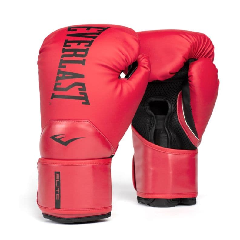 Guantes Boxeo Everlast Pro Style Elite Rojo 14 oz