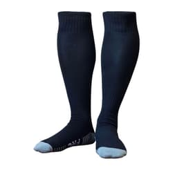 Medias Futbol Largas Force Adulto 39-43 Ventiladas Negro