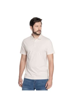 POLERA HOMBRE MANGA CORTA JERSEY PONTEVEDRA - POTROS Crema M