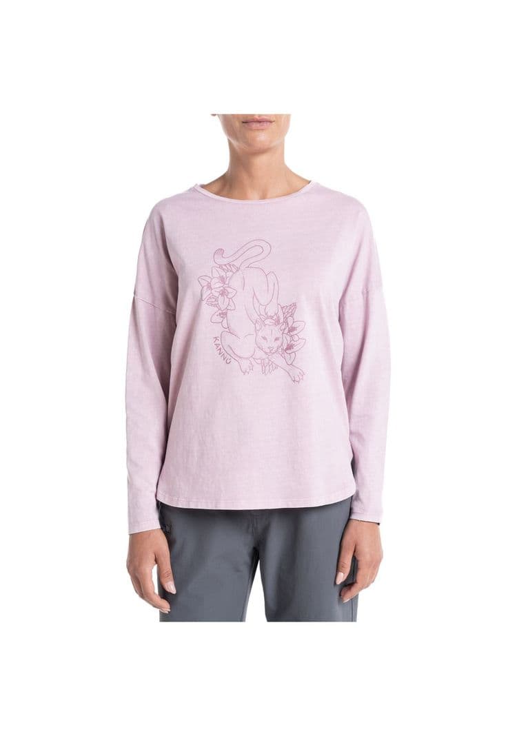 POLERA ESTAMPADA LIFESTYLE MUJER ML Rosado L
