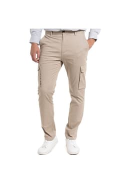 Pantalon Cargo Zafra Algodon Hombre Beige 48