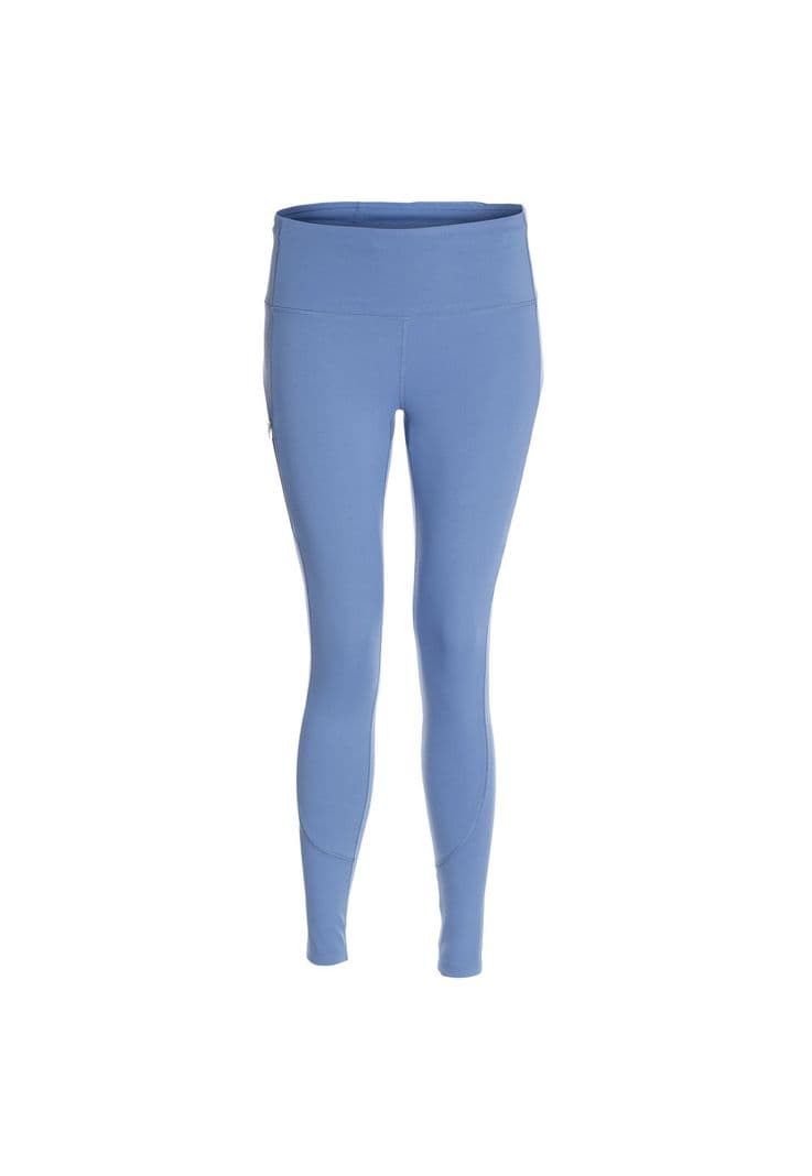 Calza Mujer Cierre Larga Lisa Denim Azul XL