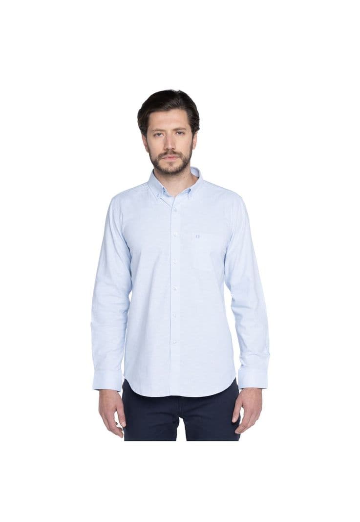 Camisa Colon Celeste XXXL