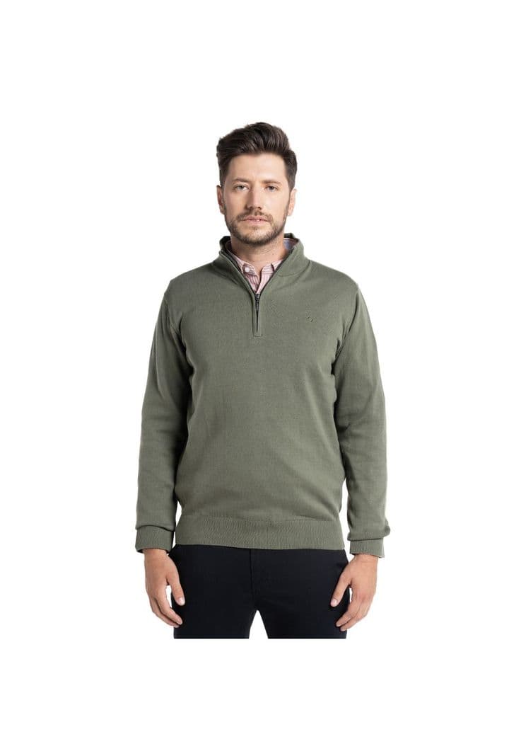 Sweater Half zipper Castellon Verde XL