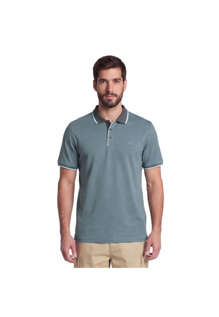 POLERA MANGA CORTA MILAN Verde 2XL