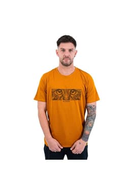Polera Manga Corta Hombre Lifestyle Naranjo Oscuro 4XL
