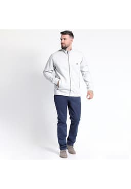 POLERON CUELLO ALTO FULL ZIPPER Gris XL-XXL