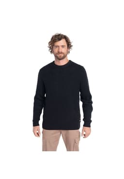 SWEATER KNITTED GIRONA. Negro L