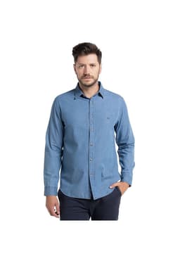 Camisa Denim Cadiz Celeste 2XL